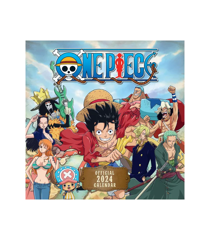 One Piece Anime - Calendários de parede 2024