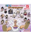 One Piece Gashapon Rubber Mascot Luffy Gear Collection